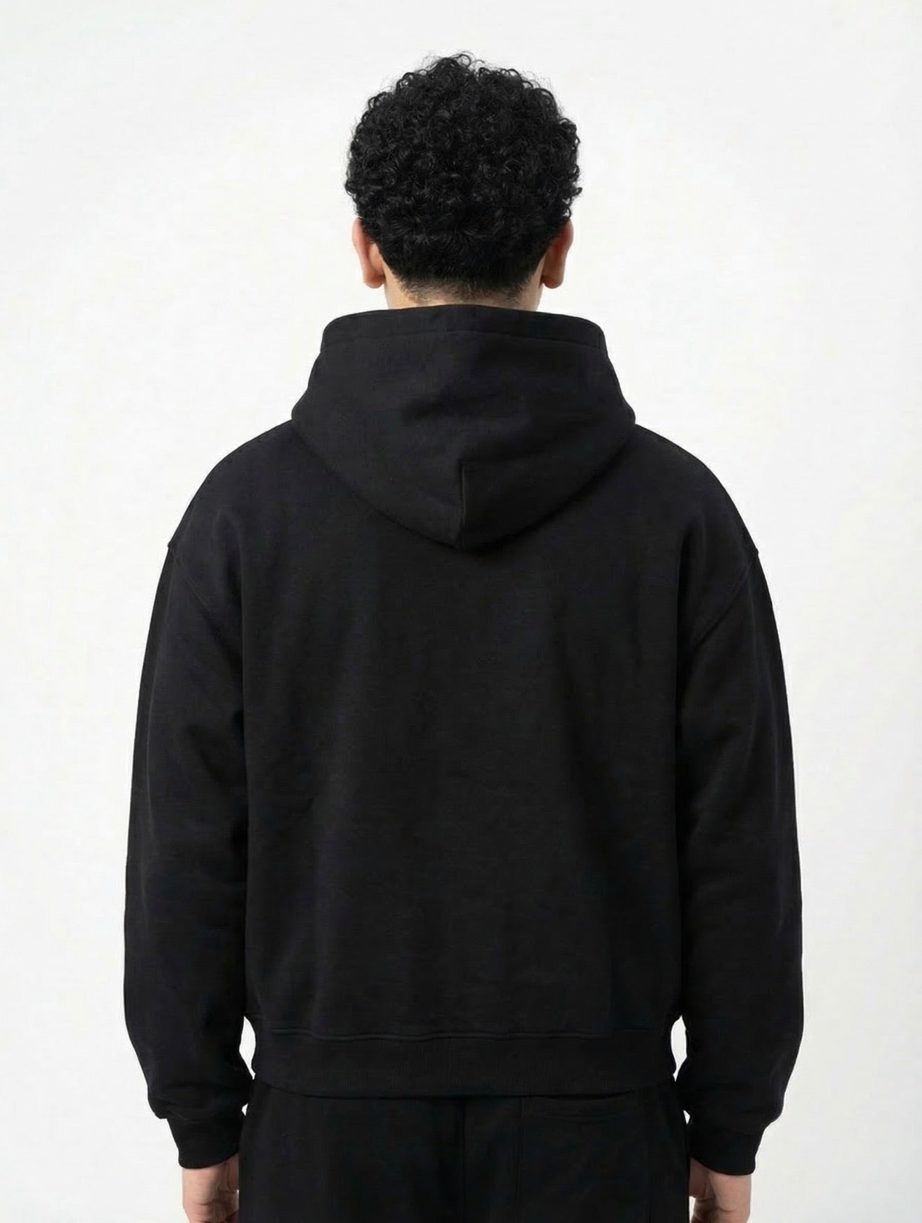 URBIX BLACK PUFFY JACKET