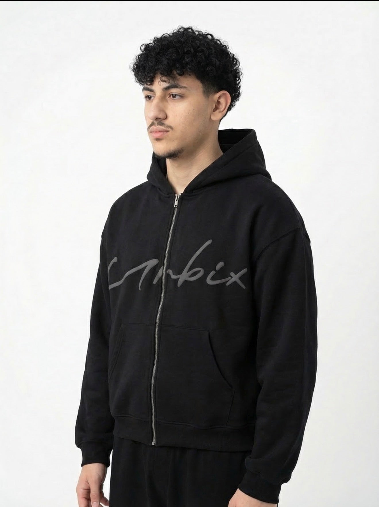 URBIX BLACK PUFFY JACKET