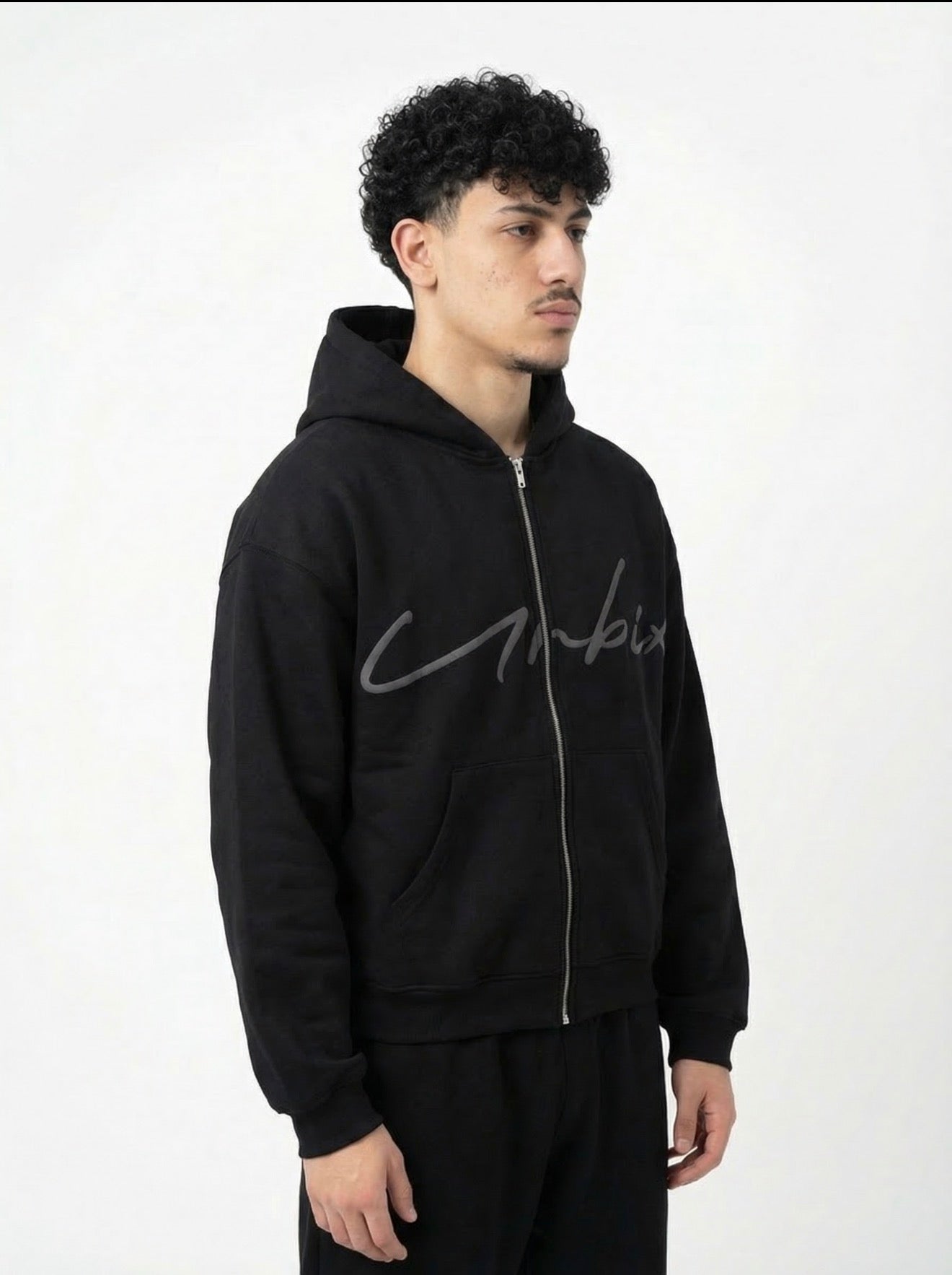 URBIX BLACK PUFFY JACKET
