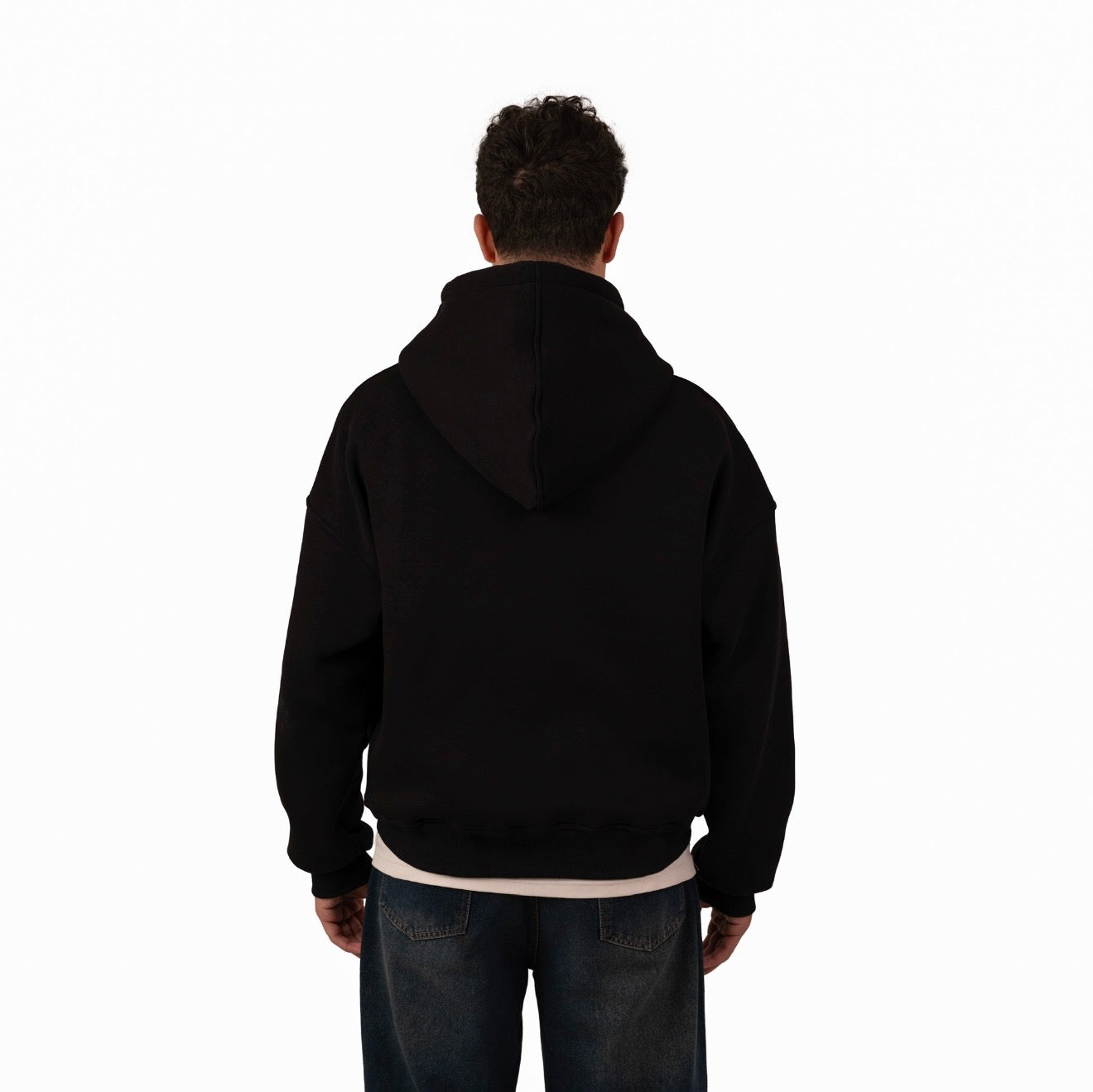 URBIX BLACK PUFFY JACKET