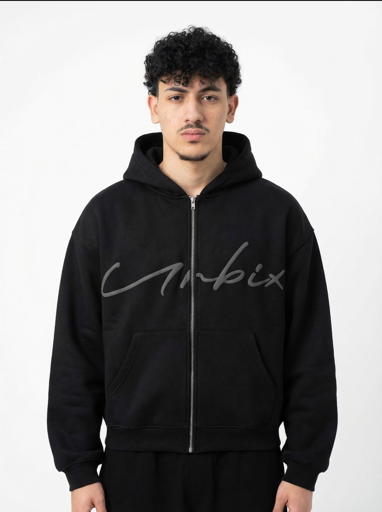 URBIX BLACK PUFFY JACKET